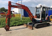 Minikoparki Kubota KX121-2 Tele