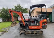 Minikoparki Kubota KX15-4