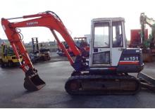 Minikoparki Kubota KX151