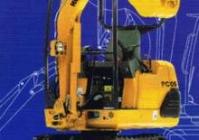 Minikoparki Komatsu PC05-7