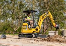 Minikoparki Komatsu PC18MR-5