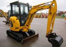 Minikoparki Komatsu PC20