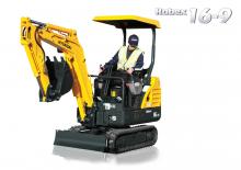 Minikoparki Hyundai R16-9