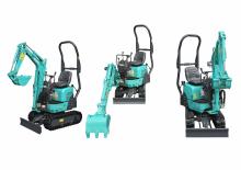 Minikoparki Kobelco SK 08