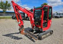 Elektryczne koparki gąsienicowe Yanmar SV17e