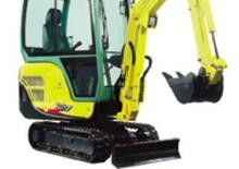 Minikoparki Yanmar SV17