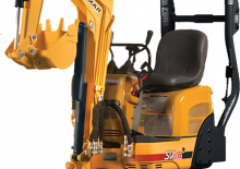 Minikoparki Yanmar SV08-1B