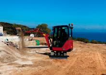 Minikoparki Yanmar SV15VT