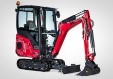 Elektryczne koparki gąsienicowe Yanmar SV17e