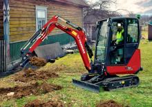 Minikoparki Yanmar SV19VT