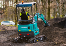 Minikoparki Sunward SWE18UF 