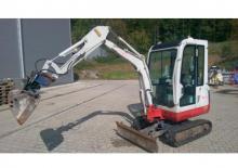 Minikoparki Takeuchi TB 016 A