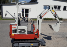 Minikoparki Takeuchi TB 210 Hybrid