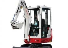 Minikoparki Takeuchi TB 215 R