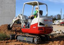 Minikoparki Takeuchi TB 230
