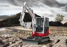 Minikoparki Takeuchi TB235 Hybrid