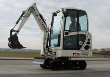Minikoparki Terex TC 16 Twindrive