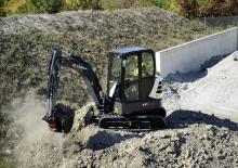 Minikoparki Terex TC 37