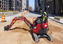 Minikoparki Yanmar ViO12-2A 