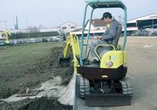 Minikoparki Yanmar VIO 15