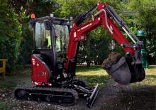 Minikoparki Yanmar ViO23-6 
