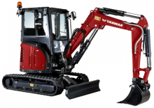 Minikoparki Yanmar VIO 33 UPR