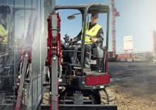 Minikoparki Yanmar ViO38-6 