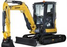 Minikoparki Yanmar VIO 38 UPR