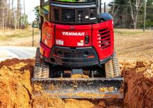 Minikoparki Yanmar ViO35-6A