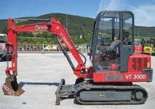 Minikoparki Hinowa VT 3000