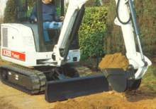 Minikoparki Bobcat X 328