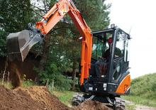 Minikoparki Hitachi ZX 16-3
