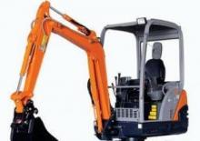 Minikoparki Hitachi ZX 18