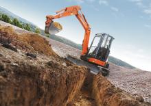 Minikoparki Hitachi ZX 30 U-2
