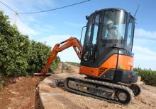 Minikoparki Hitachi ZX 35 U-2