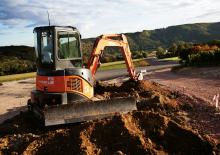 Minikoparki Hitachi ZX 35 U-2