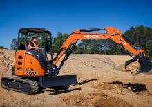 Minikoparki Hitachi ZX35U-5N