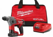 Młotowiertarki akumulatorowe z uchwytem sds-max Milwaukee 2416-21XC