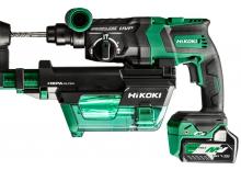 Młotowiertarki akumulatorowe z uchwytem sds-max HiKOKI DH36DPE