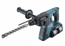 Młotowiertarki akumulatorowe z uchwytem sds-max Makita DHR263PT2J