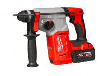 Młotowiertarki akumulatorowe z uchwytem sds-max Milwaukee M18 BLH-502X