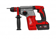 Młotowiertarki akumulatorowe z uchwytem sds-max Milwaukee M18 BLHXMC-502X