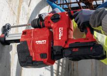 Młotowiertarki akumulatorowe z uchwytem sds-max Hilti TE 4-22