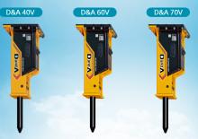 Młoty hydrauliczne D & A 40 V