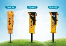 Młoty hydrauliczne D & A 8 V