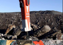 Młoty hydrauliczne Sandvik BR 4510