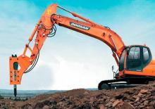 Młoty hydrauliczne Doosan DXB10