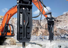 Młoty hydrauliczne Doosan DXB230