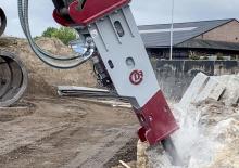 Młoty hydrauliczne Demarec DFX-200
