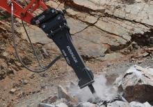 Młoty hydrauliczne Doosan DXB130H